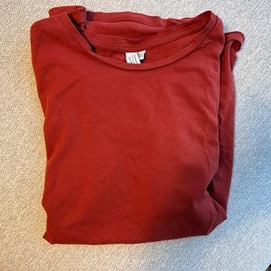 Other stories fitted t shirt  color rust